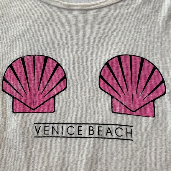 Wildfox Venice beach sweatshirt tunic sea shell - Picture 4 of 9